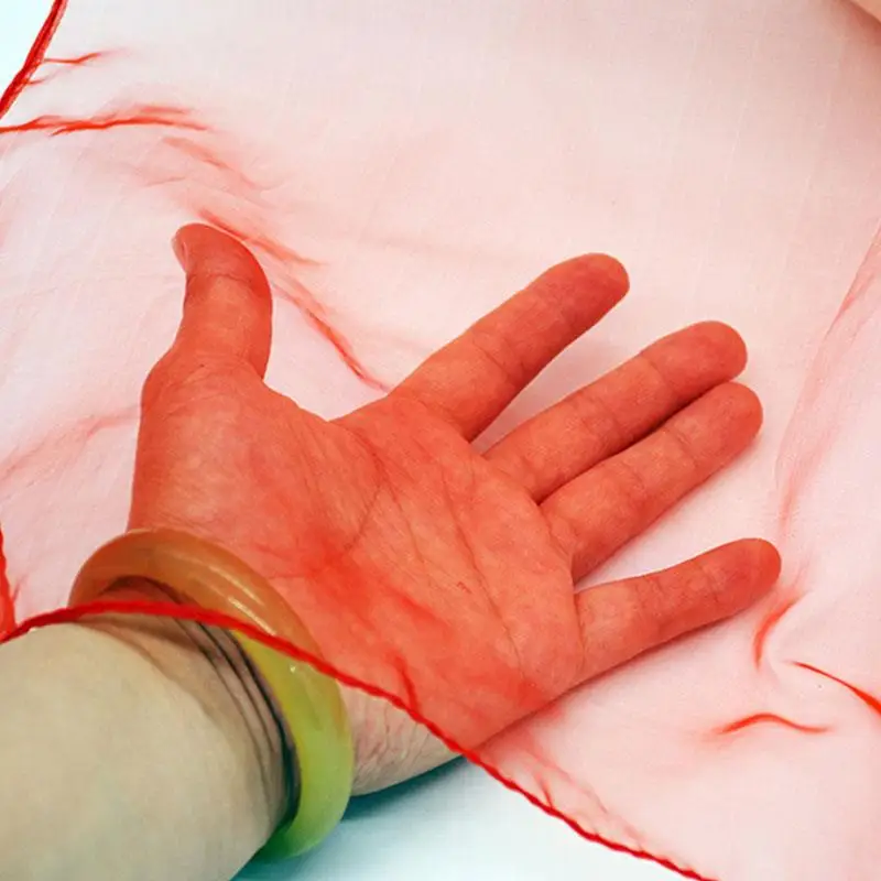 Girl Dance Performance Small Scarves Small Squares Candycolor Solid Color Scarf