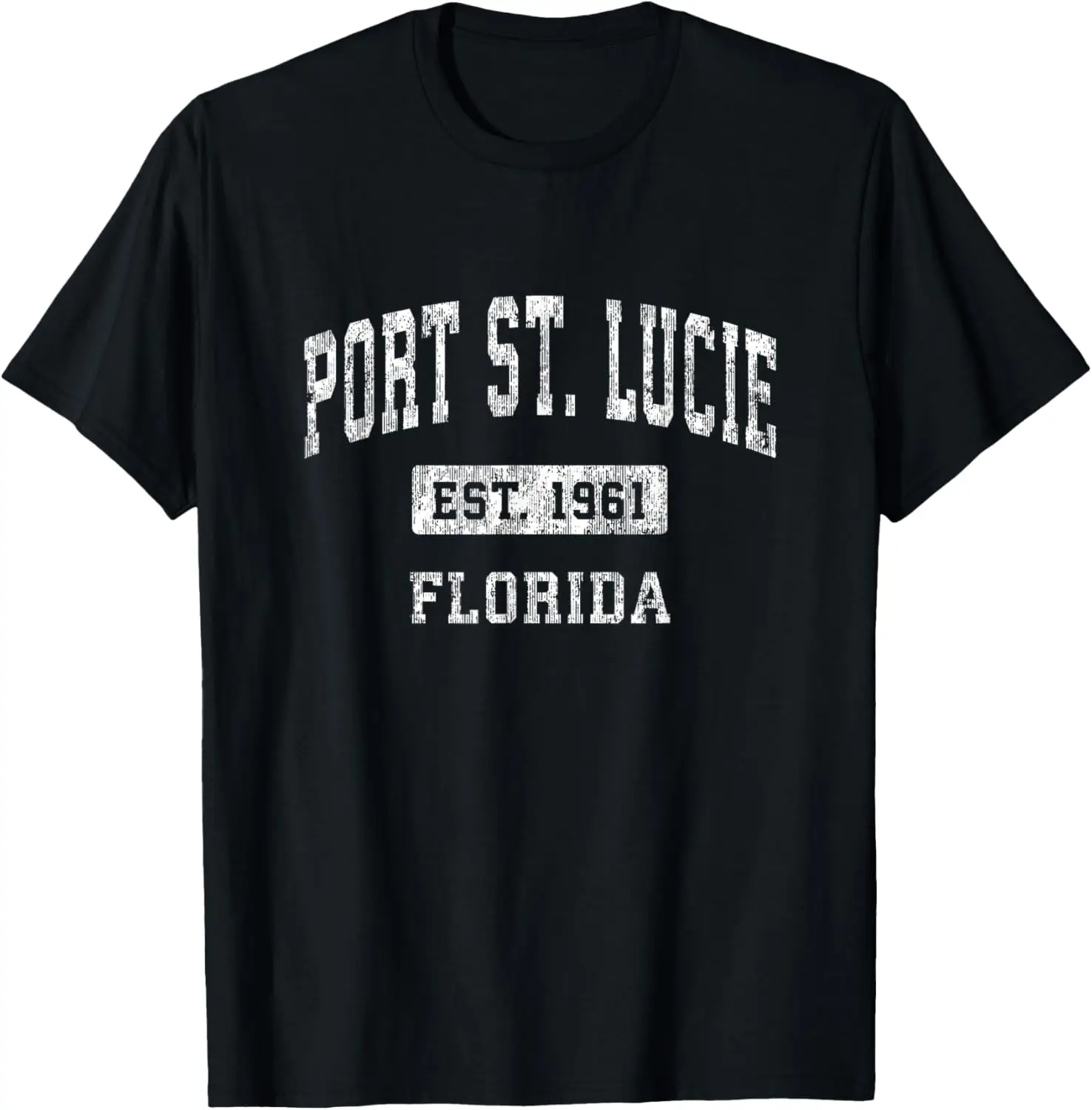 Port St. Lucie Florida FL Vintage Established Sports Design T-Shirt