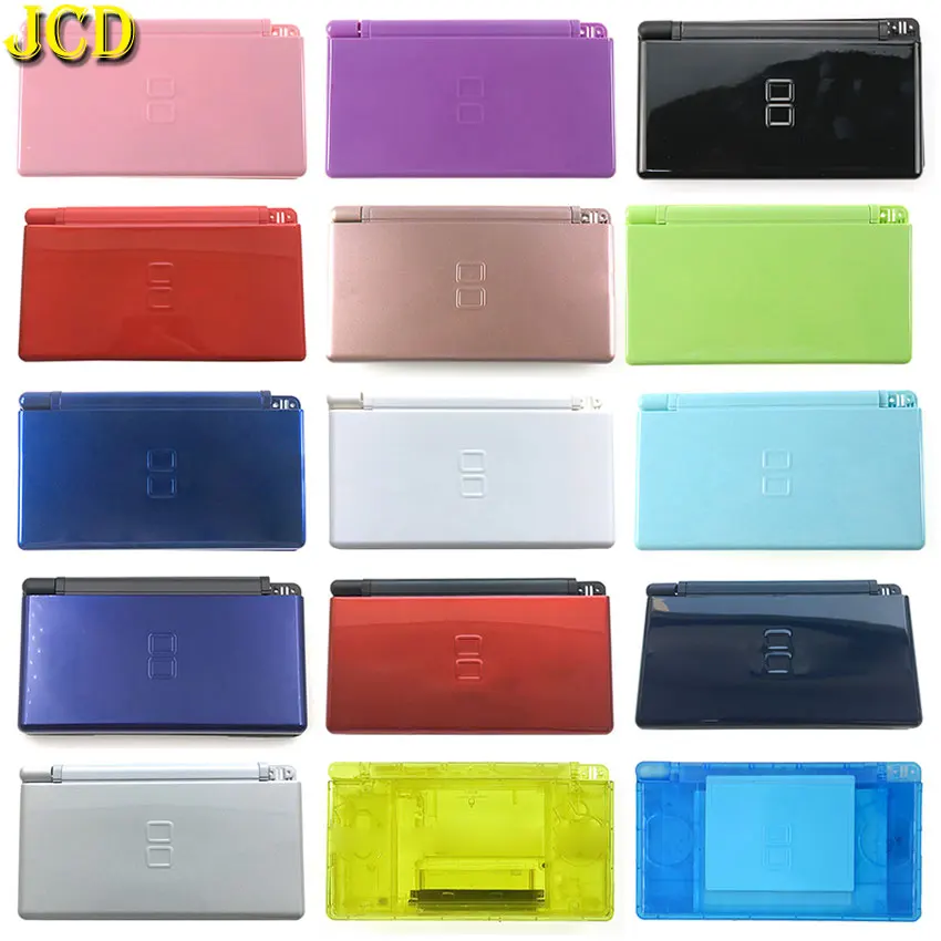 JCD Repair Parts Replacement Full Housing Cover Shell Case Kit For NDS Lite NDSL Game Console