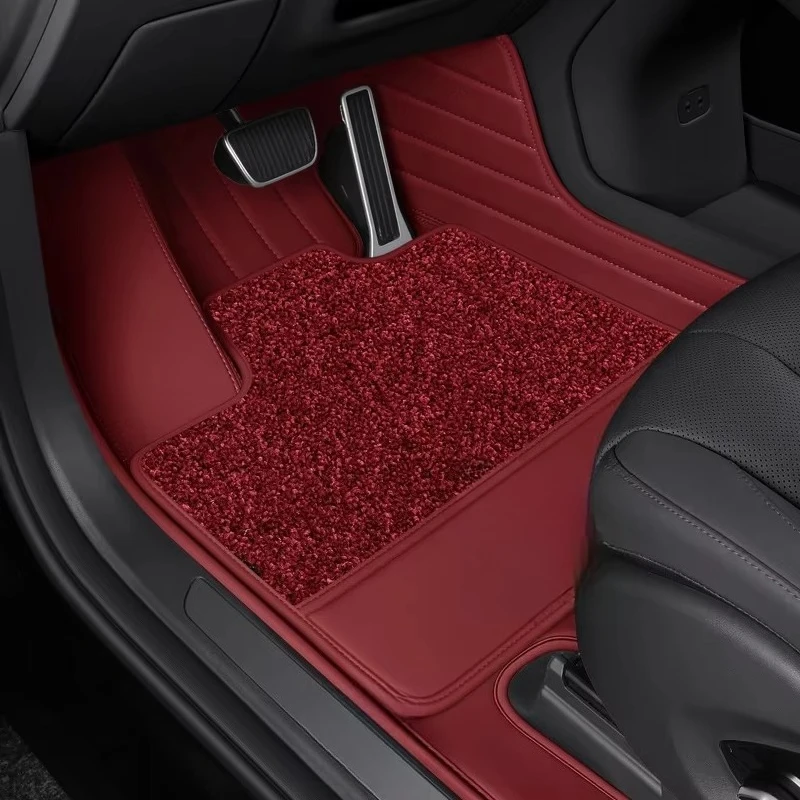 2016-2022 Model S custom auto parts floor mat interior material for 5-seater models, double-layer thick carpet