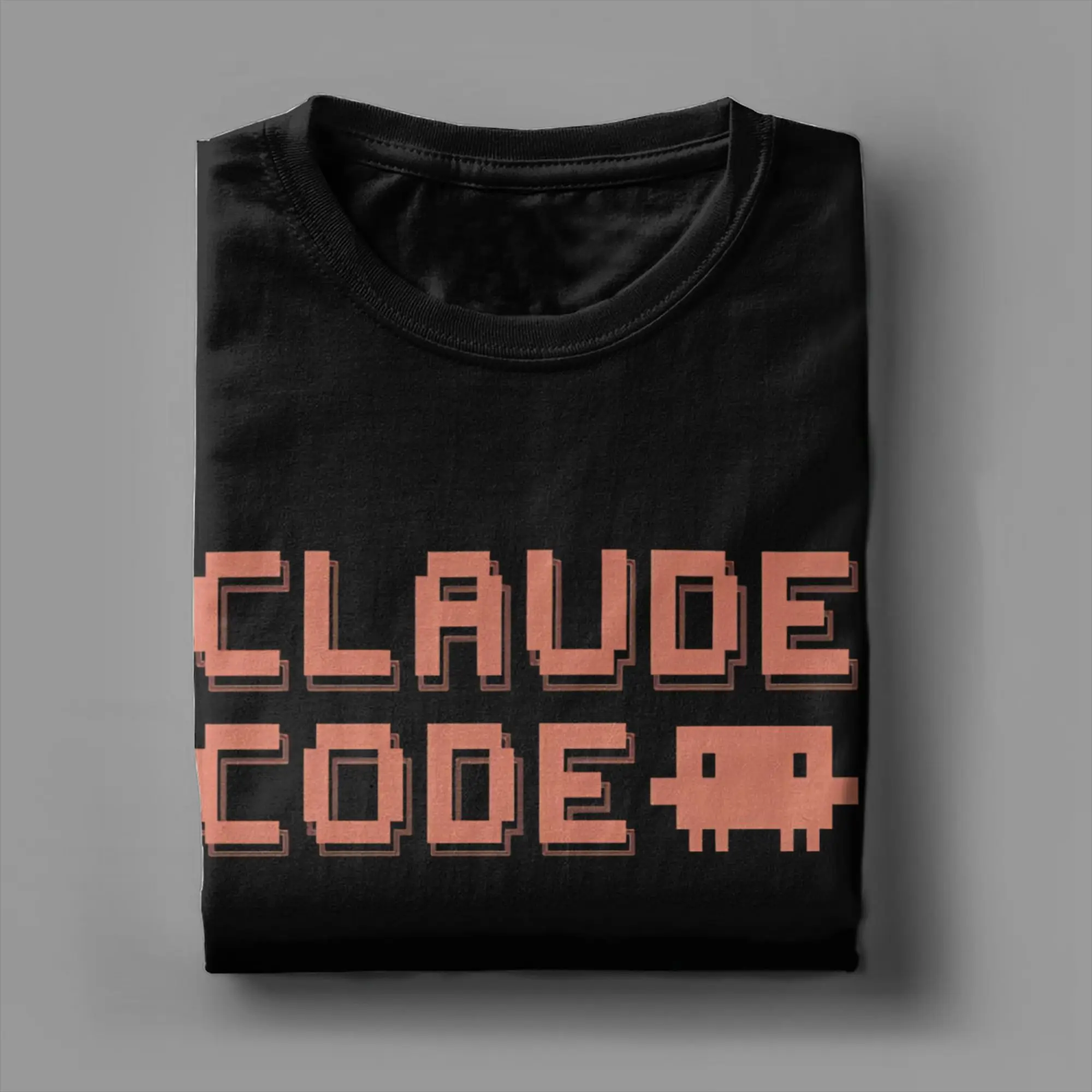 T-Shirt Sommer Claude Code Ai Anthropic Artificial Intelligence Chatgpt Gemini Code Data T-Shirts Baumwoll-T-Shirt für Männer Top Tees – Detail 4