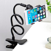 Flexible Long Arms Clip Mount 360 ° Rotation Used in Office Bedroom Desktop for Watching Videos/Enjoying Music Universal