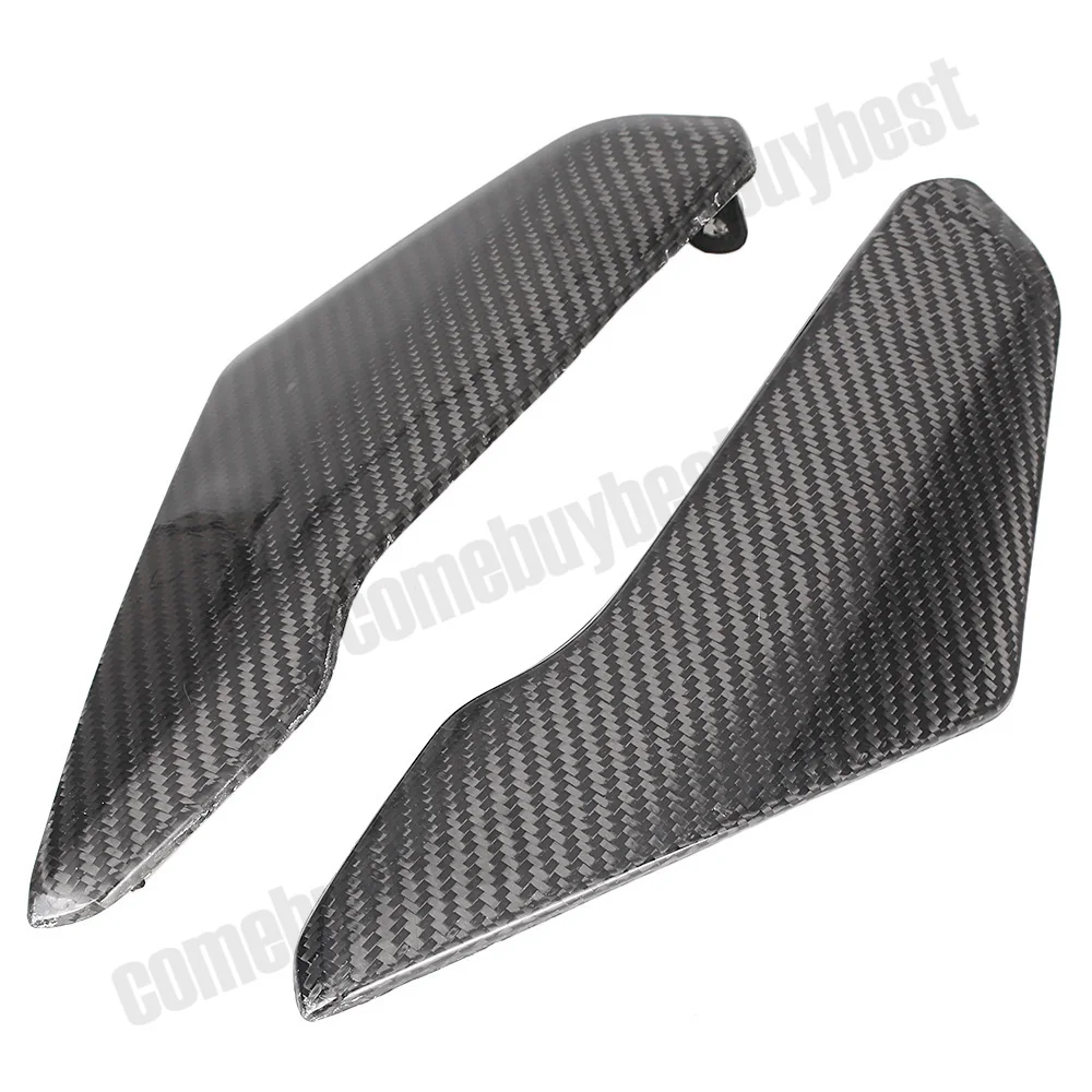 

Motorbike Carbon Fiber Tank Side Cover Panels Fairing for Suzuki GSXR600 GSXR750 2004 2005 K4 2Pcs