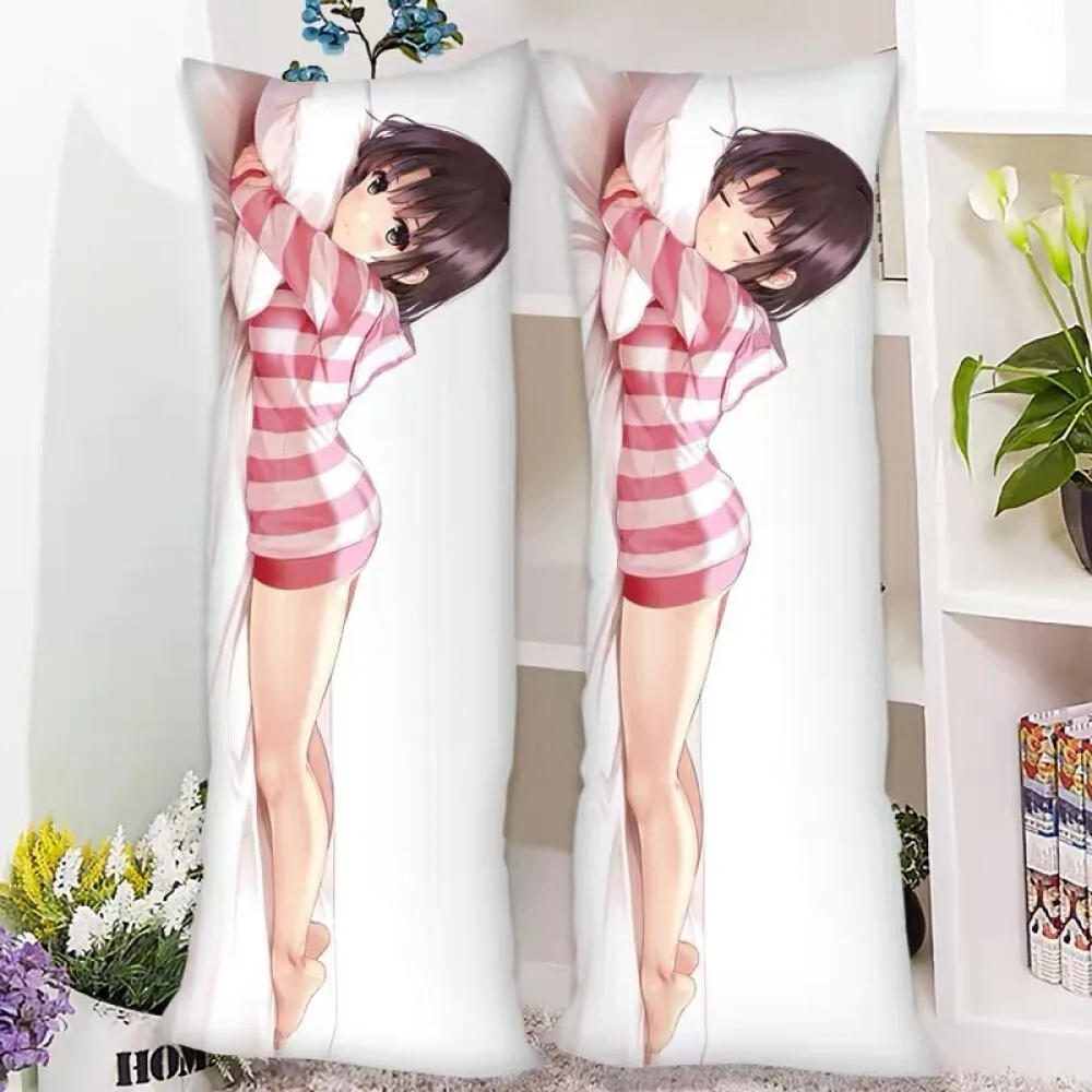 Saenai Heroine No Sodatekata Body Pillow Sexy Megumi Kato Cosplay Dakimakura Case Aki Tomoya Pillowcase Cushion Cover Otaku Gift