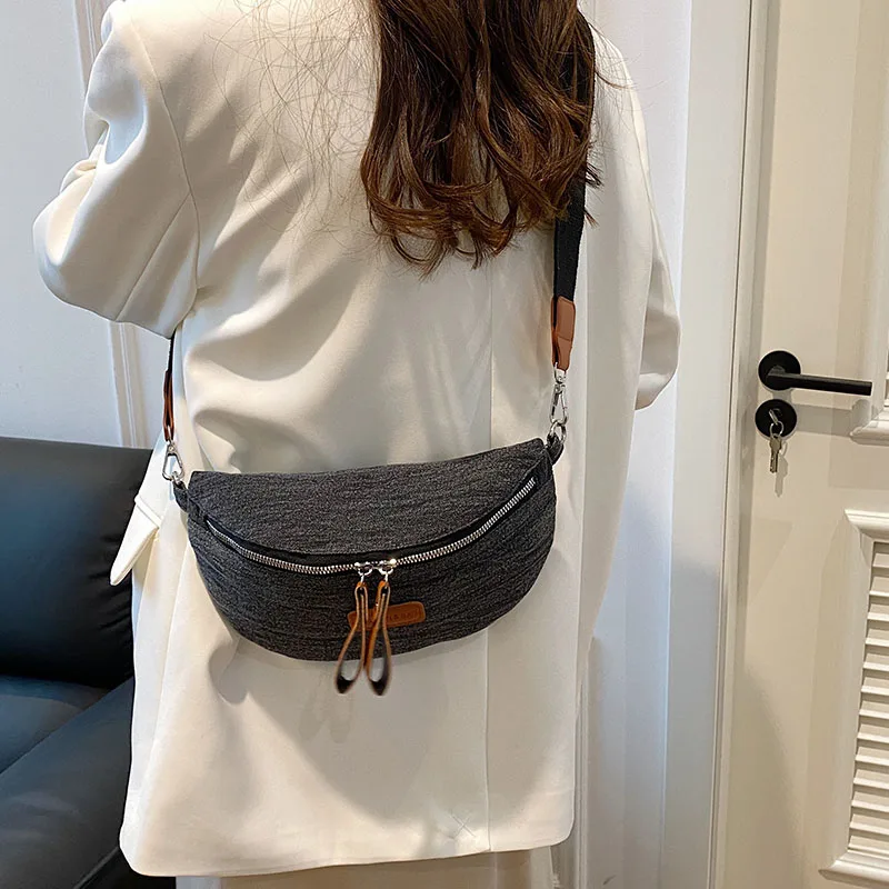 New Waist Bag for Women Chest Bag Fashion Fanny Pack And High quality Fabric Belt Bags Designer Shoulder Bags Crossbody Bag