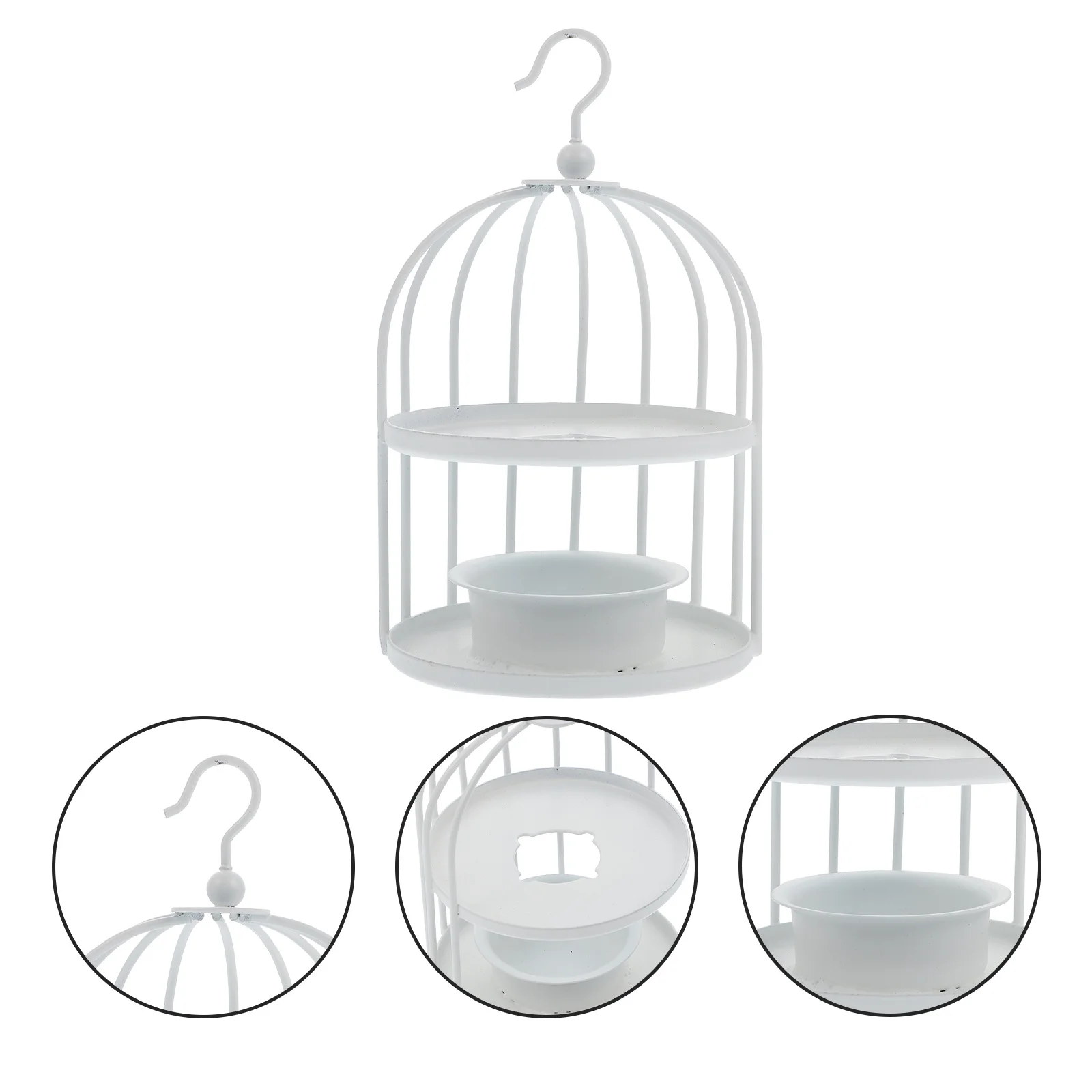 

2Pcs Birdcage Wax Melting Furnace Retro Decorative Wax Warmer Stamp Seals DIY Crafts Invitations Present Wrapping