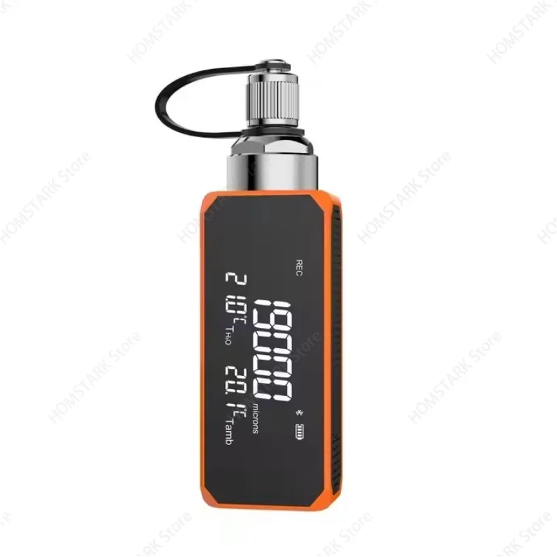 VGW‑Mini Wireless Digital Vacuum Gauge, Rechargeable Pressure Tester Meter with Adaptor, 1/4