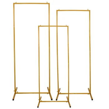 Style Metal Arch Stand, Gold Color, Size 5FT 6FT 6.6FT, Backdrop Photo Frame, Balloon…