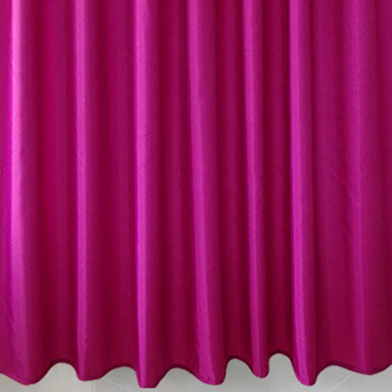 Modern Purple Red Shower Curtains Polyester Waterproof Fabric Bath Curtain with Hooks Bathroom Bathtub Large Wide Bathing Cover