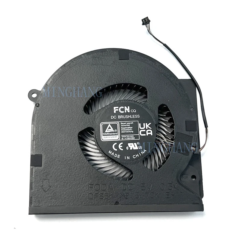 M   M   5V CPU Cooling Fan For Razer Blade 16 RZ09-0483 RZ09-0483TEH3 RZ09-0483UWJ4 FQDA