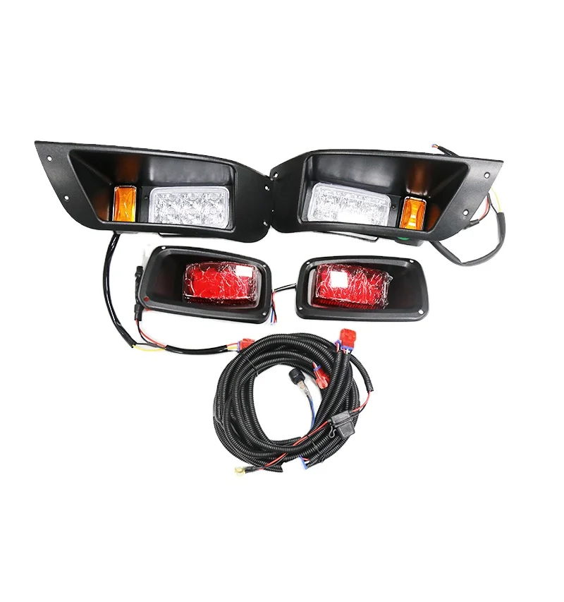 

E-Z-GO TXT Golf Cart Parts LED Light Kits EZGO Golf Cart Headlights and Taillight Kits Parts