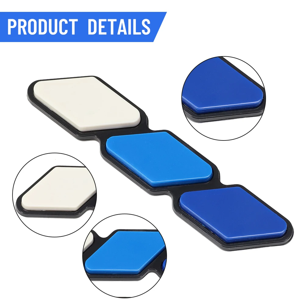 Tri-Color 3 Grille Badge Emblem For Toyota For Tacoma For 4Runner For Tundra Decorative Strip Of Air Inlet Grille