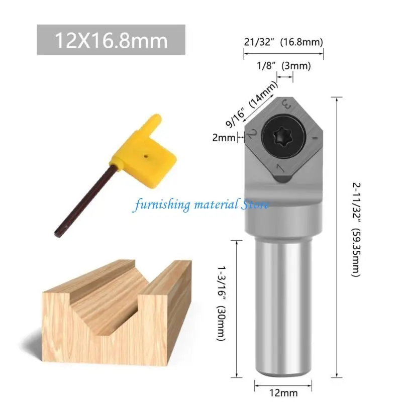 Y5GD Excelente durabilidad durabilidad Vtype Spype Brotón CNC-Router Resistente calor 45# Marco sólido