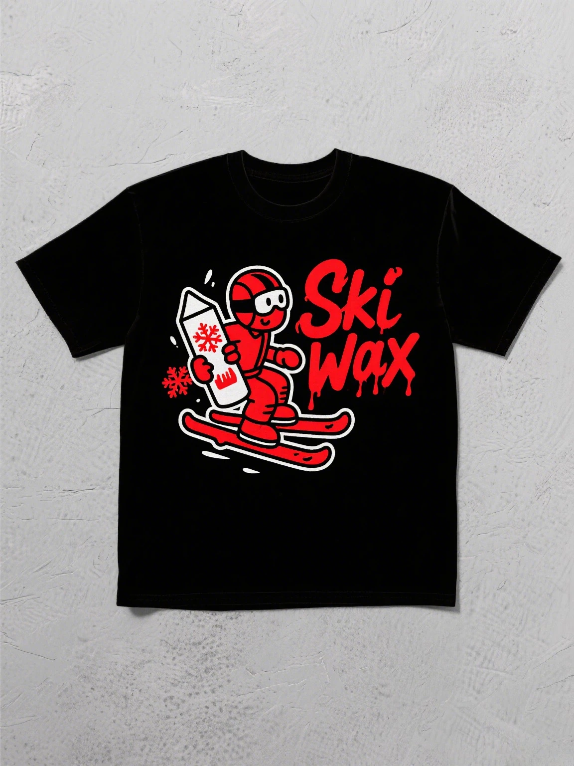 

Premium Cotton T - Shirt: Ski Wax Art, A Chic Choice for Casual Looks Harajuku Gothic Print New Arrival Tee S-4XL Versatile