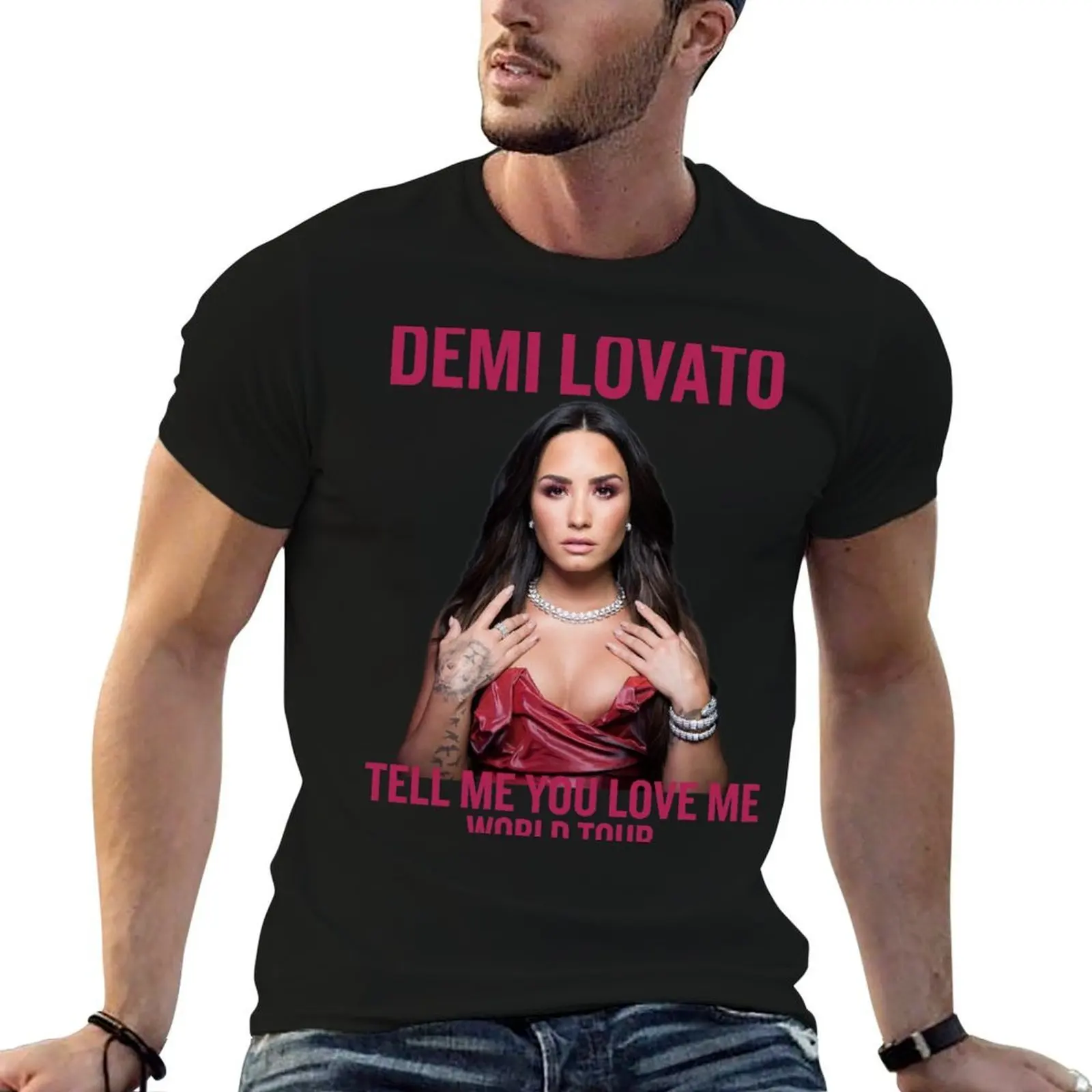 

DL - TMYLM WORLD TOUR T-Shirt t shirt for man cotton t shirt man t shirt personalised T-shirt