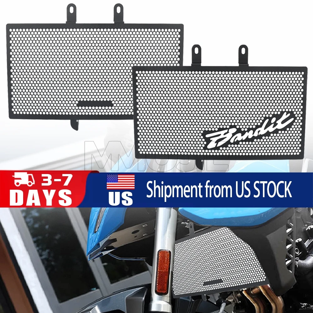 

For SUZUKI GSF650 BANDIT GSF650S GSF 650 Bandit 650 2007-2017 2016 Motorcycle Accessories Radiator Grille Cover Guard Protection