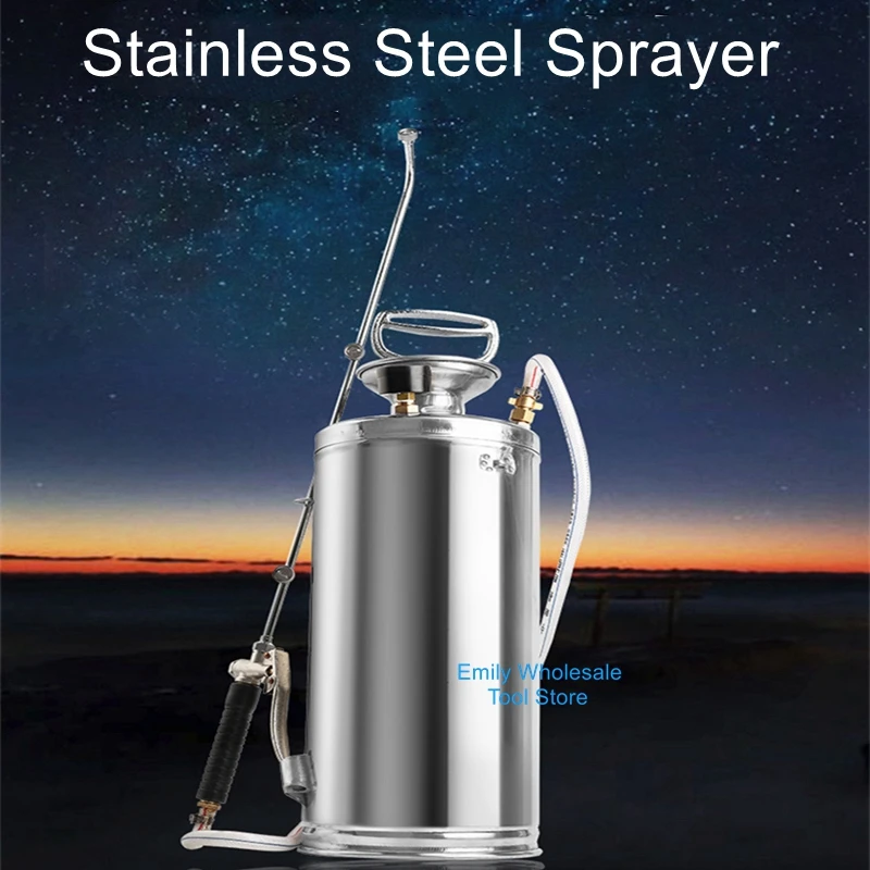 

Stainless Steel Sprayer Agricultural Spraying Dosing Machine Air Pressure High Pressure Small Pesticide Bucket