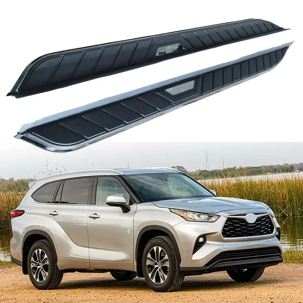 

Fits for Toyota Highlander 2020-2022 Fixed Door Side Step Nerf Bar Running Board