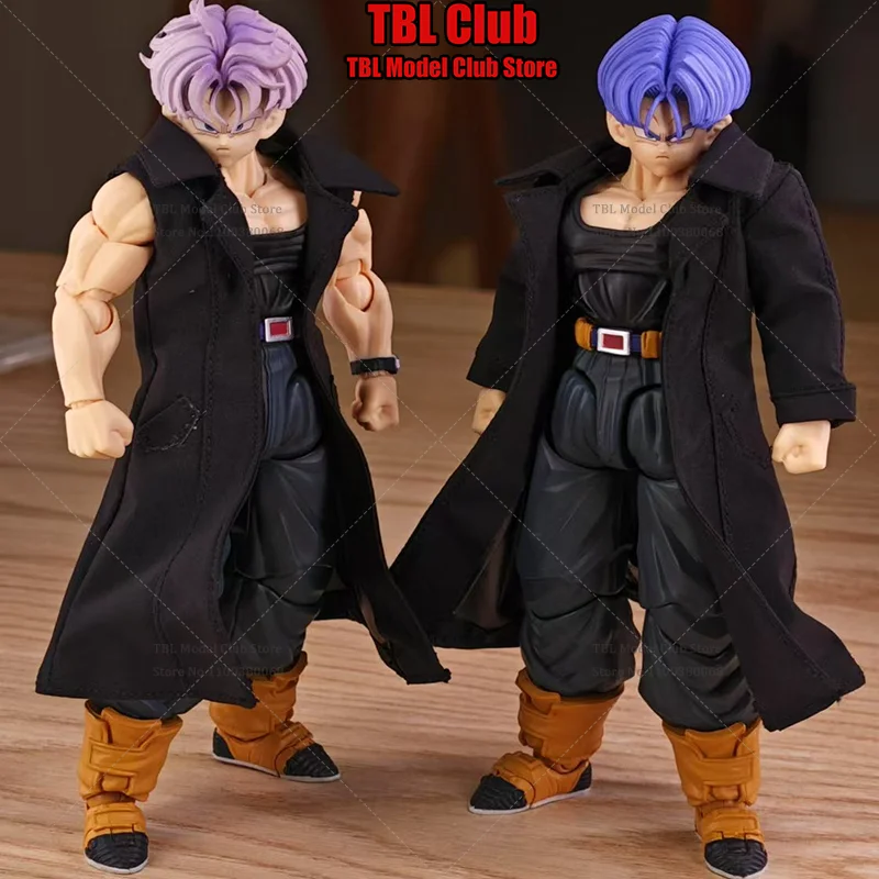 

1/12 Scale Male Clothes Dragon Ball Torankusu Super Saiyan Japanese Anime For BANDAI shf 6-inch Action Figure Soldier Scene