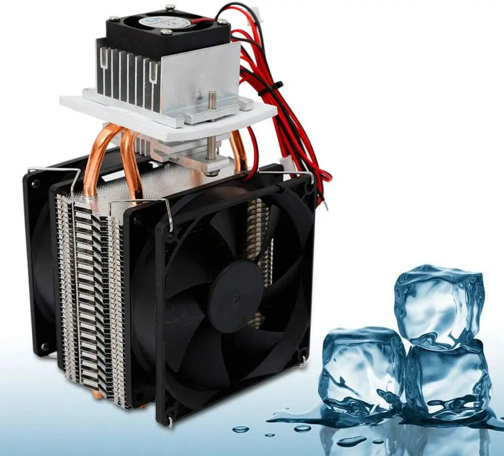 Semiconductor Air Cooler Thermoelectric Peltier Cooler Refrigeration Fan System