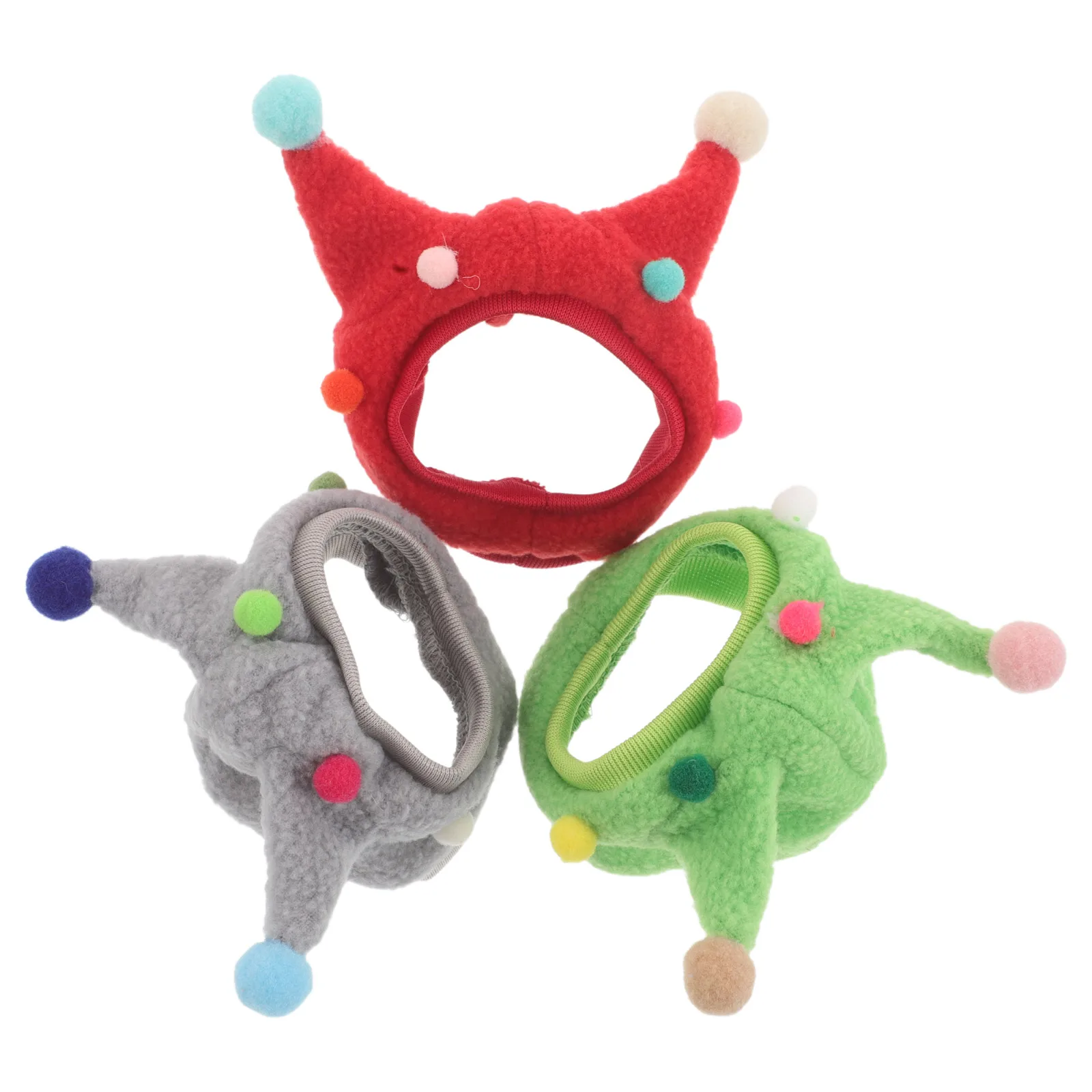 

3pcs Bearded Dragon Lizard Funny Tiny Pet Headwear Snake Cap Costume Accessories For Halloween Christmas Reptile Cosplay Gecko