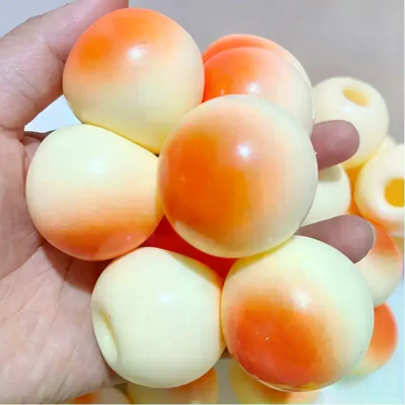 Crispy Rice Cake Glitter Squeeze Ball 1Pcs 4cm Petal Shape Stress Relief Fidget Toy for Autism Special Needs