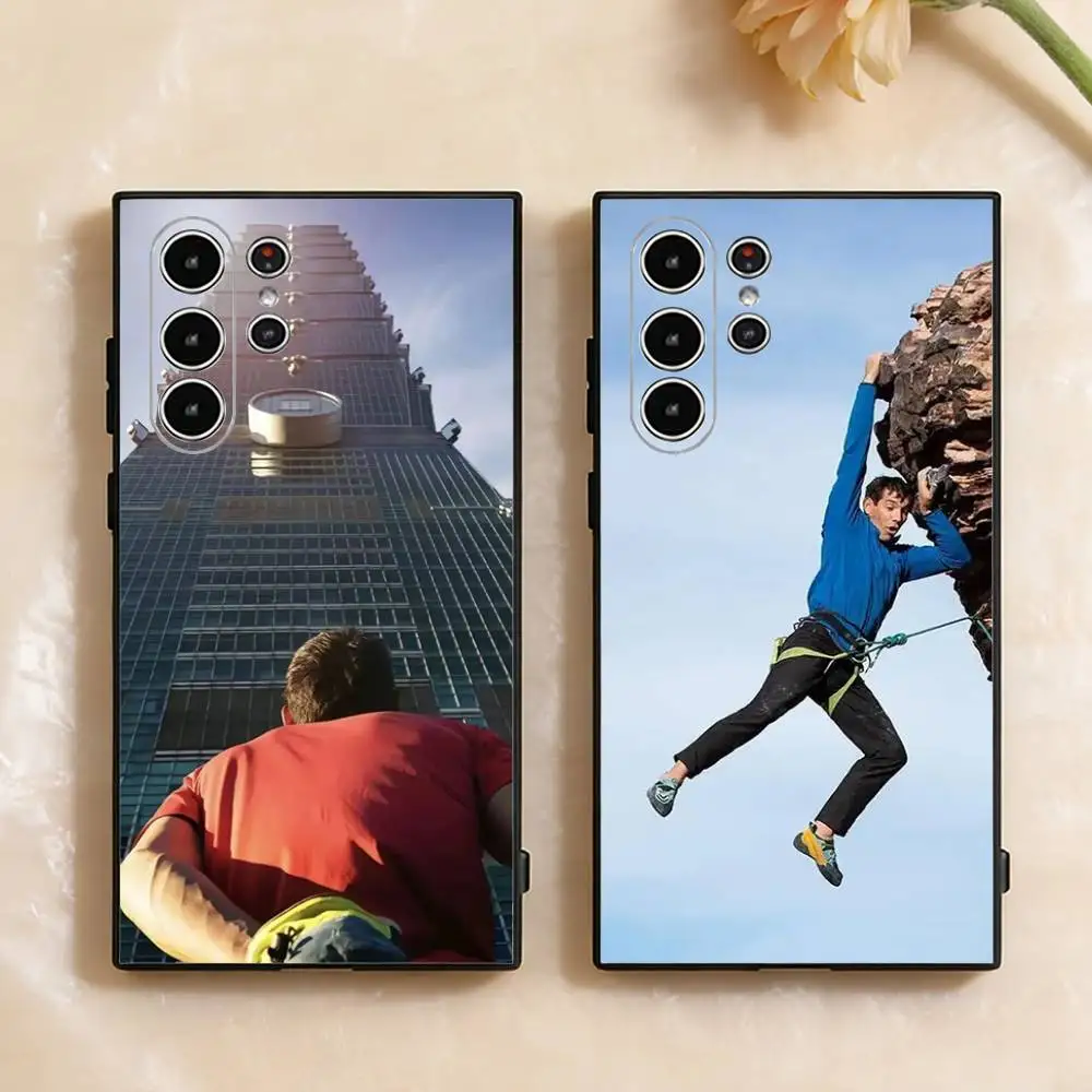 

Alex Honold Free Solo Phone Case for Samsung Galaxy S30 26 25 Ultra Plus S24 23 22 FE Lite S21 20 TPU Cover