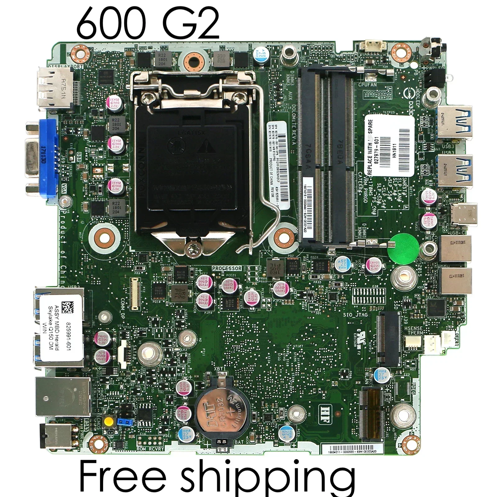 827979-001 For HP ProDesk 600 G2 Desktop Motherboard 827979-601 825991-001 Mainboard 100%tested fully work