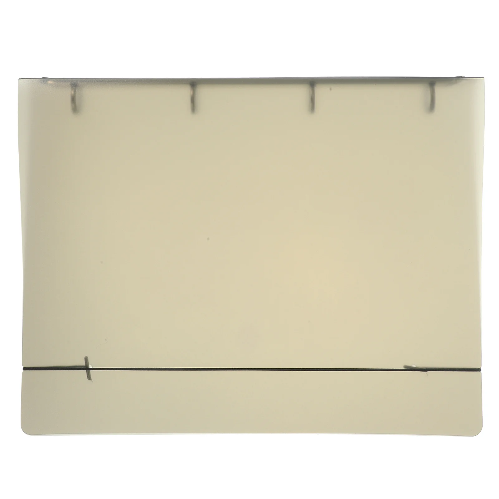 توسيع مجلد الملفات المحمولة منظم المستندات البلاستيكية سعة كبيرة حقيبة التخزين لأوراق A4 إيصالات بطاقات الأعمال متعددة #5