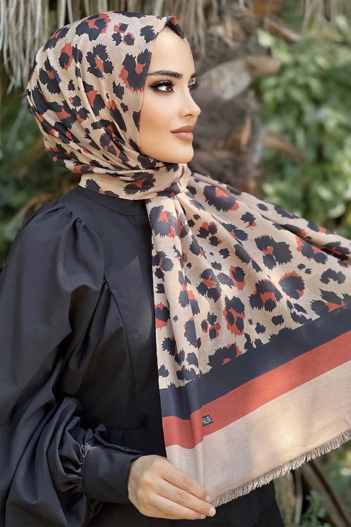 Cotton Pattern Shawl E- -Winter Autumn 2021 Muslim Women Hijab headscarf Islamic Turkey