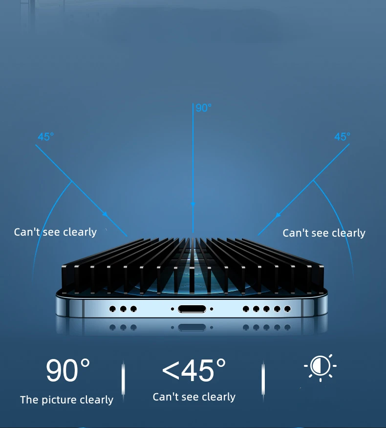 Magtim Anti-Spy Screen Protector For iPhone 13 12 11 Pro Max Tempered Glass For iPhone XS MAX XR 7 8 PLUS 6S 13mini Private Film