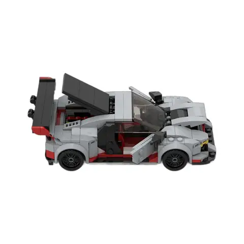 Audied Racing Speed Leksaksbilserie Klossar R8 GT3 Champions Sportbil Byggklossar Fordon Kloss Utbildning Barnleksaker För Pojkar 10 best sales Audi R8 Lego - №2