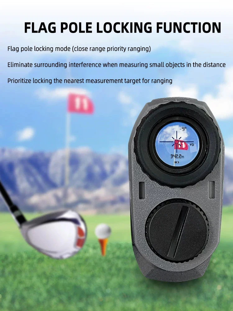 ARTBULL Golf Telescope Range Finder 650m 1000m bloccaggio di precisione misurazione dell\'altitudine e dell\'angolo correzione della rampa di