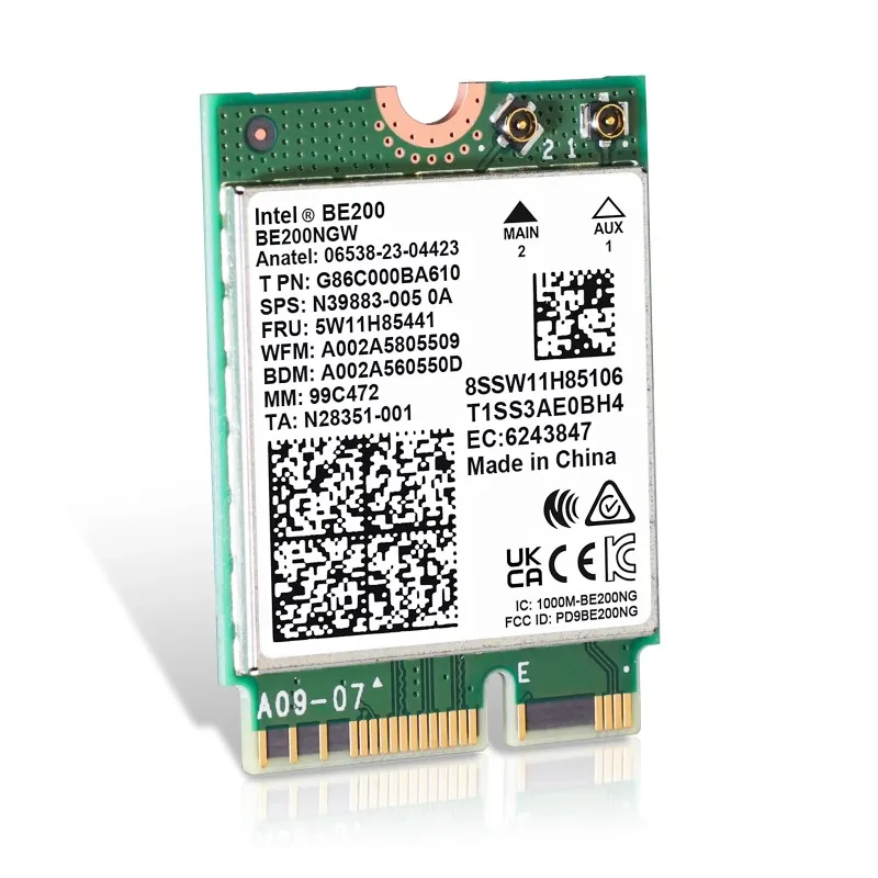 EDUP High Speed Wifi 7 BE200 Intel PCIe Wifi Card Express Server Network Card Wifi Bluetooth Pcie Card
