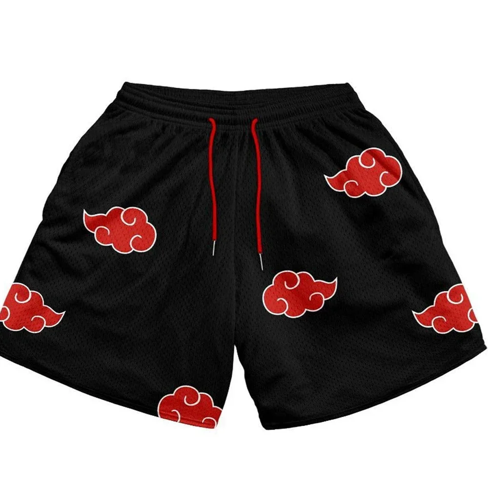 Shorts de sport College en 3D pour hommes, maillots de bain de dessin animé drôle, pantalons respirants décontractés pour hommes, vêtements Harajuku Y2k, troncs masculins