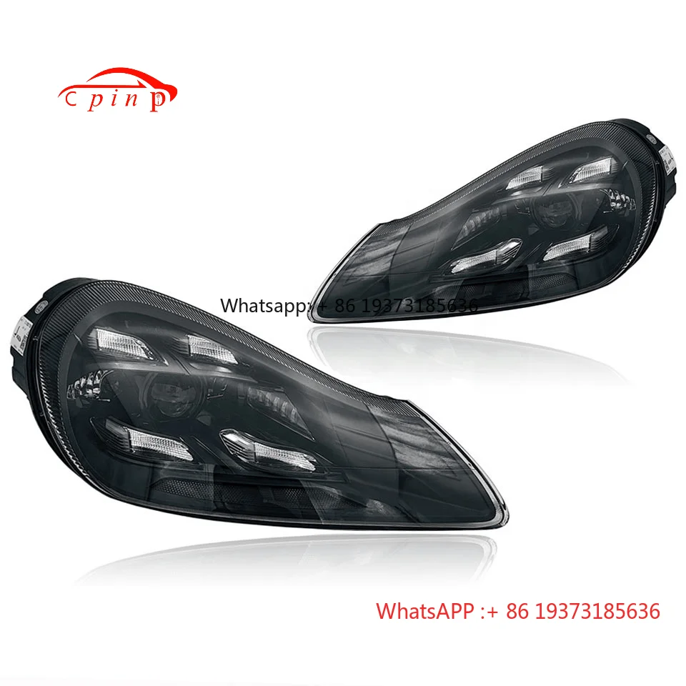 

Высококачественные светодиодные фары Plug and Play для Porsche Cayenne 957 2007-2010, обновленная матрица, новая версия