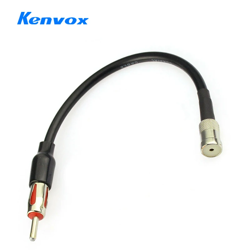 1 Pc Car Stereo Car Radio Antenna Adapter ISO To DIN Cable For FM AM Antenna Car Audio Antenna Car Accessories