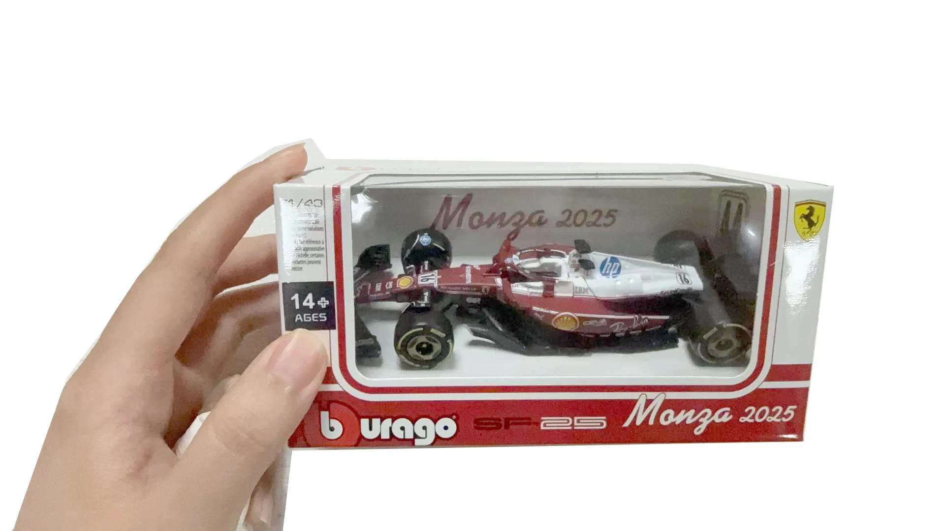 Bburago 1:43 F1 Ferrari SF25 Monza Italy Alloy Car Die Cast Model Toy,Multiple F1 options available Red Bull RB16B Mercedes W10 view 5