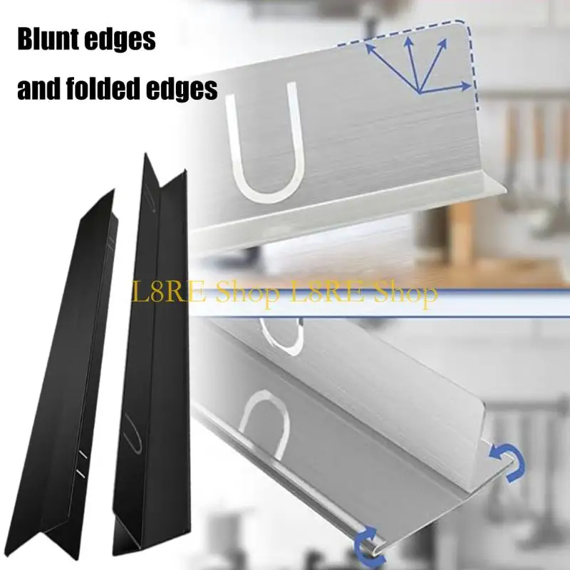 

L8RE Stainless Steel Stove Space Cover Adjustable Stove Filler for Kitchen Counter