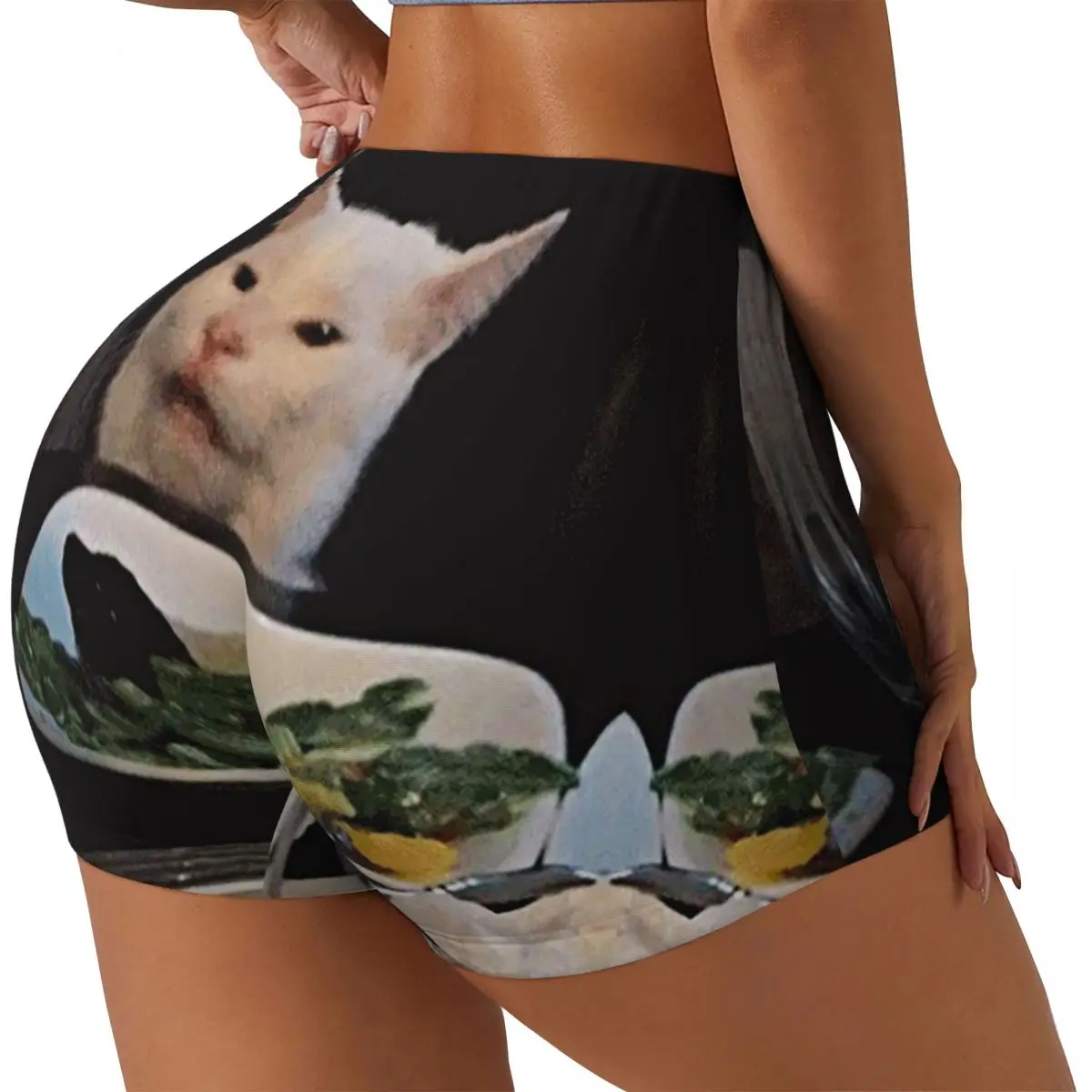 

Женские шорты для бега на заказ, шорты для бега в тренажерном зале, спортивные шорты для волейбола, байкера, йоги