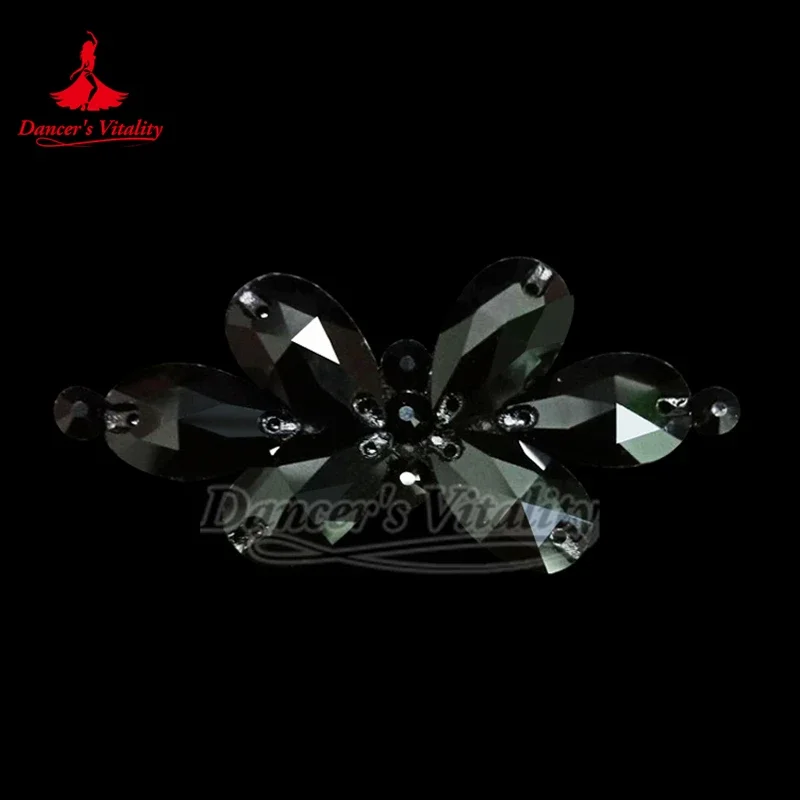 4 色オプションのオリエンタルダンス装飾社交パフォーマンス女性用ヘッドウェアラテン競技衣装マッチングアクセサリー