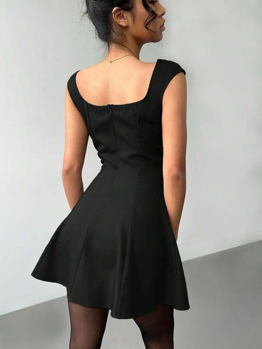 Sleeveless Mini Dress for Festivals