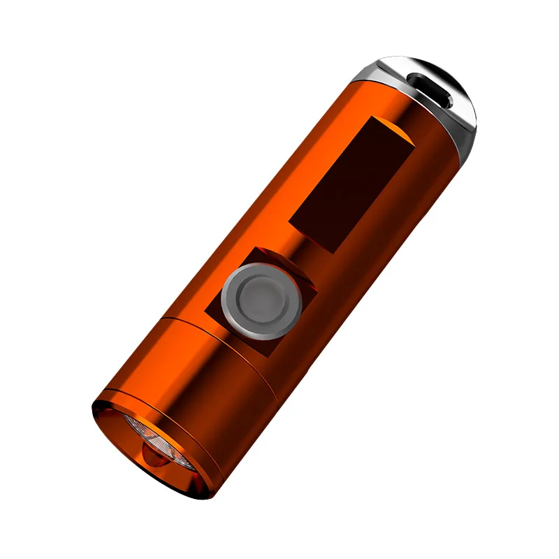 6cmポケット懐中電灯 701230 USB-C充電式EDCトーチワークライト 4モードフラッシュライト キャンプ、家庭、緊急時用