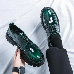 Men's Shoes Party Wedding Business Business Business Formal Wear Leather Shoes Men's Wedding Board Shoes Soft Bottom West