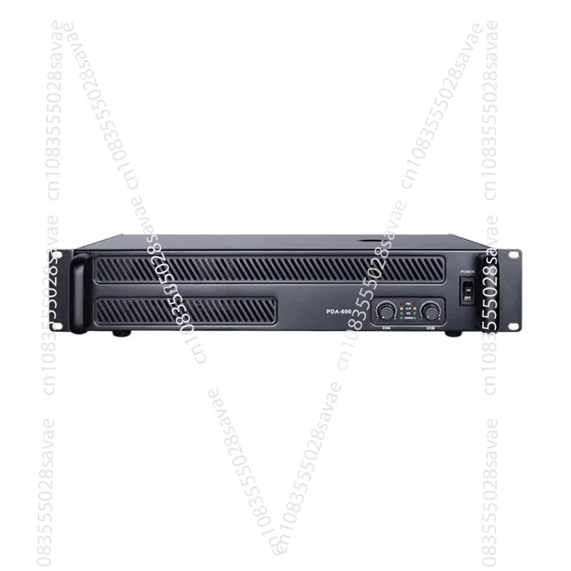 Professional Audio System Amplifier Class D 600W-1500W 2-Channel Woofer with Metal Housing