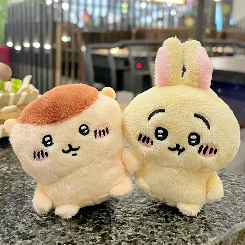 Hot Twisted Egg Version Cute Hachiware Toys Doll Usagi Momonga Kurimanju Plush Small 6.5cm Stuffed Toys Plush Toy Gift