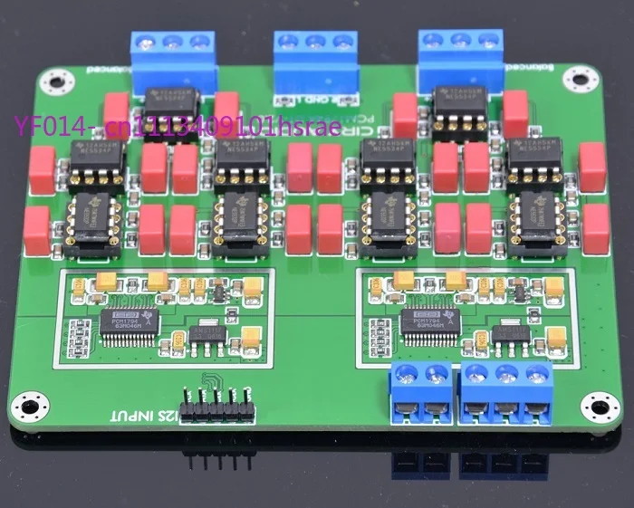 HiFi Parallel PCM1794A DAC Decoder Board Core Board 24Bit 192kHz V2 Gold-Plated Version