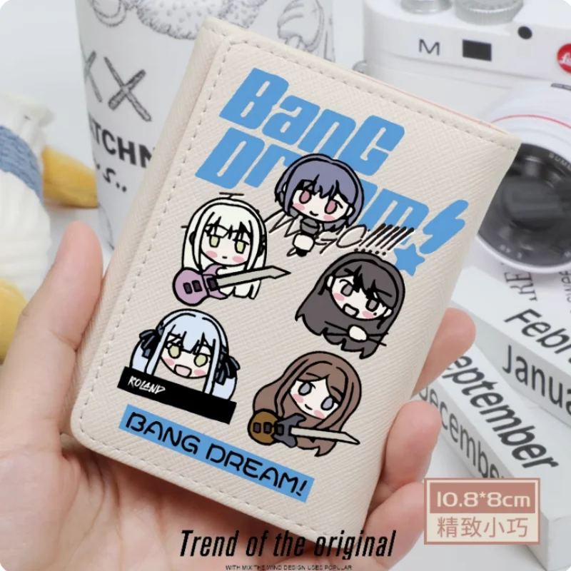 

Anime BanG Dream! It's MyGO Wallet Women's Fold Bag Multi Card Large Capacity Fashion Wallet Gift