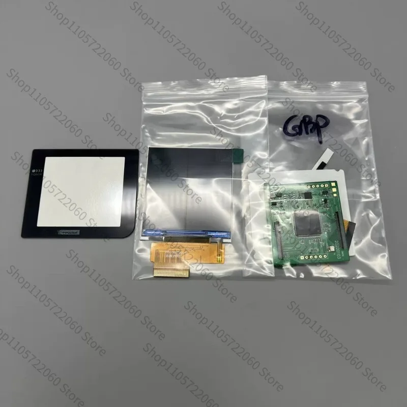 2.6 Inch IPS High Brightness LCD Screen, Backlit Display for Gameboy Pocket GBP Console, Original Size & Easy Installation