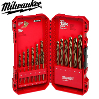 Milwaukee 48-89-2530 PACKOUT Cobalt Metric Drill Bit Set 19PCS 1-10MM Hard Metal Power Tool Accessories Twists Drill